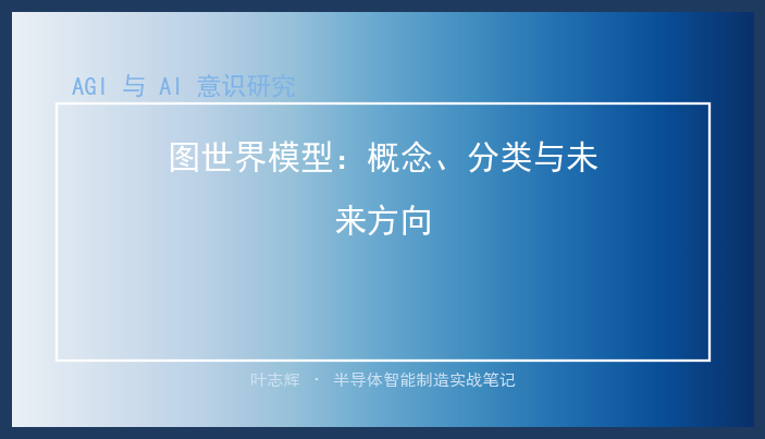 图世界模型：概念、分类与未来方向