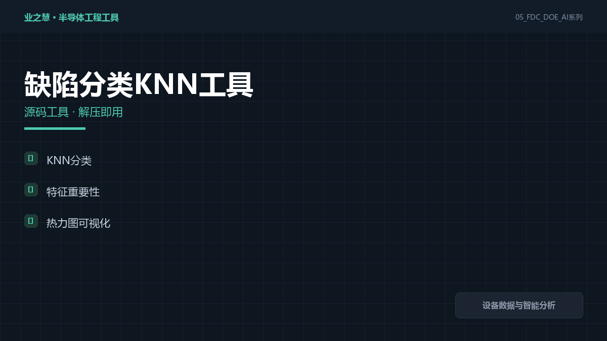 缺陷分类 KNN 封面